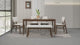 Rolstan Beige/Brown Dining Bench