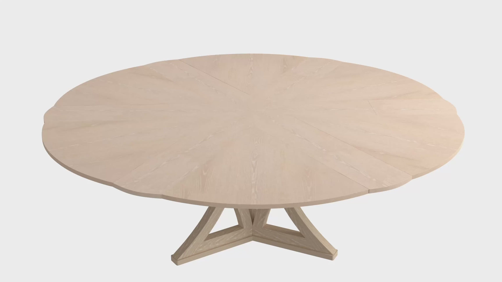 Casual Jupe Natural Dining Table