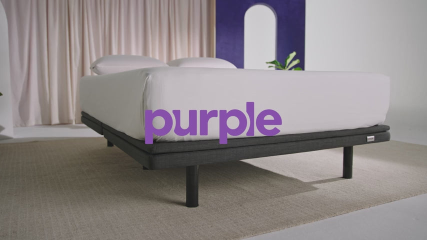 Premium Plus Smart Charcoal Queen Base Bed Frame