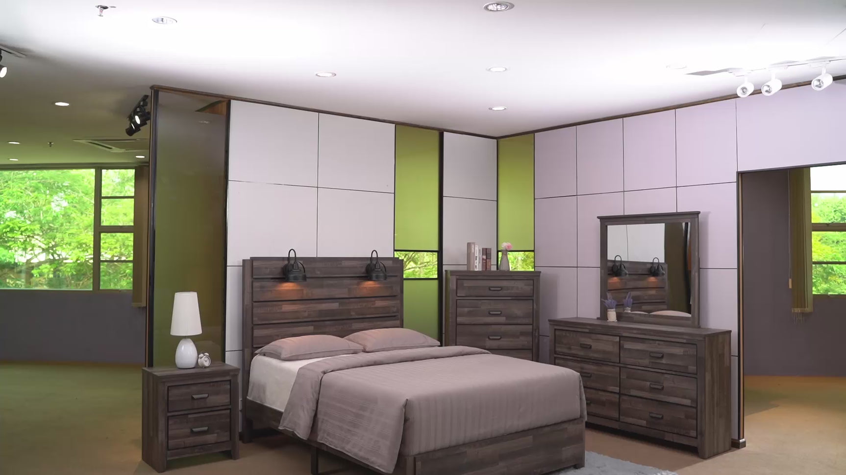 Carter Brown Full Platform Bed