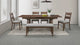 Everly Brown Extendable Dining Table