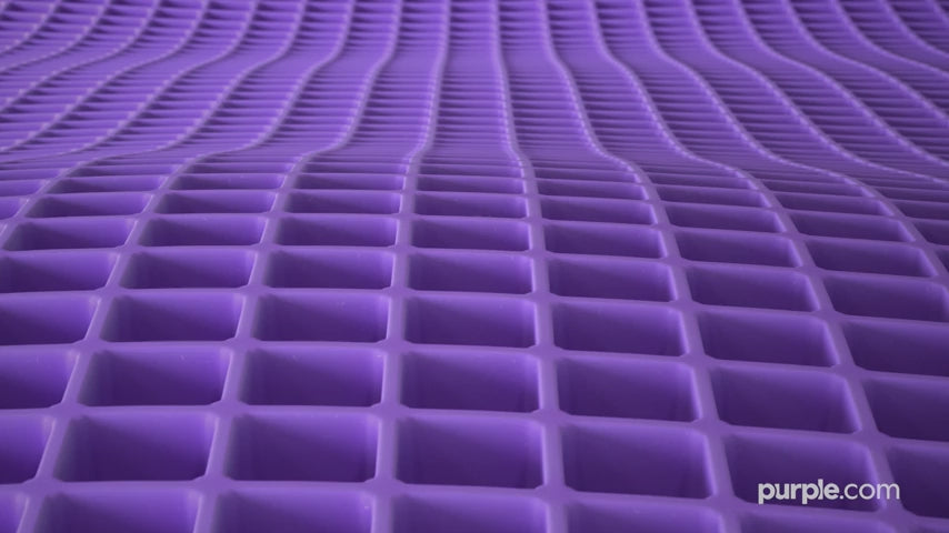 Purple Rejuvenate Premier Hybrid Plush Dark Purple Queen Mattress