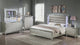 Cristian Champagne LED Upholstered Panel Bedroom Set