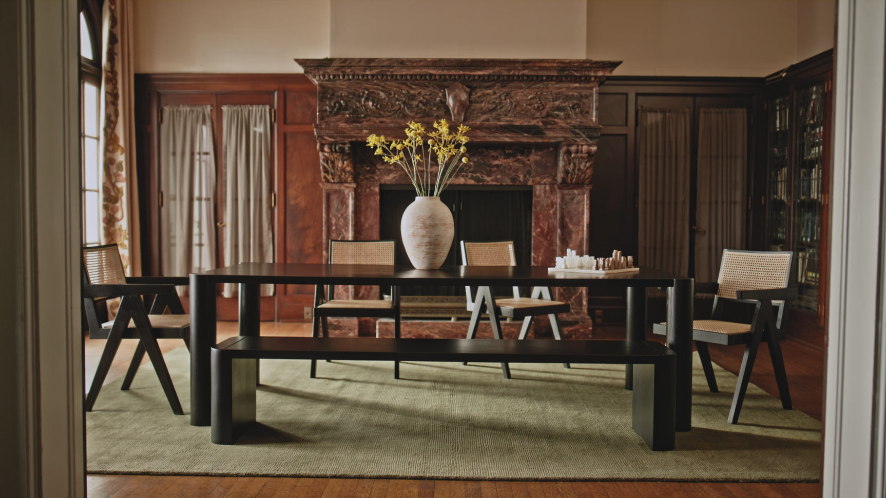 Post Natural Oak Small Dining Table