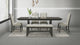 Herbert Espresso/Beige Dining Set