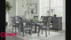 Myshanna Gray Dining Room Set / 7pc