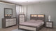 Rhett Brown/White Platform Bedroom Set