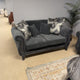 Clifton Dark Gray Sofa & Loveseat / 2pc