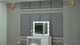 Morgan White Vanity Set w/LED Mirror