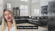 Emilia Black 3-Piece Sectional and 2 Ottomans