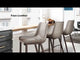 Magnus Brown & Walnut Counter Stool (Set of 2)