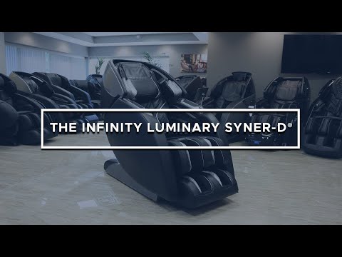 Infinity Luminary Syner-D Black Massage Chair