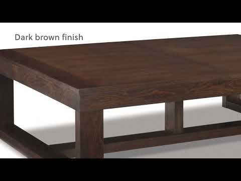 Watson Dark Brown Coffee Table (Online Special Price)