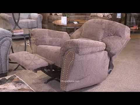 Allmaxx Pewter Rocker Recliner (Online Special Price)
