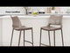 Ace Brown & Walnut Counter Stool (Set of 2)