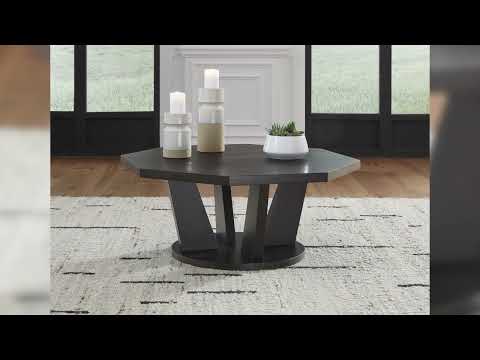 Chasinfield Dark Brown Coffee Table