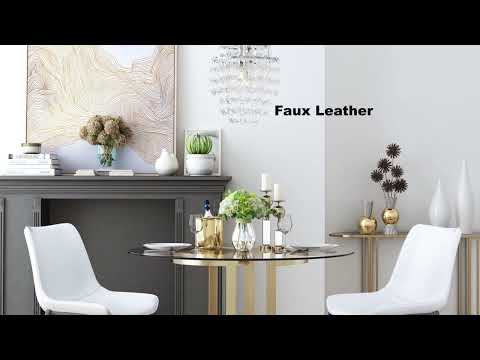 Magnus White & Walnut Dining Chair (Set of 2)