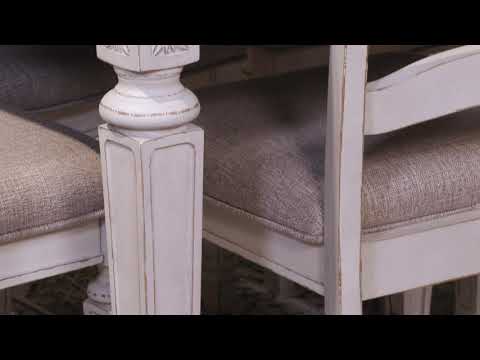 Realyn Dining Table w/ Extension Leaf