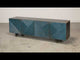 Modern Media Blue Low Wall Console For Tv