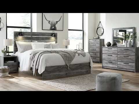 Baystorm Gray Dresser & Mirror