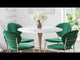 Fullerton White & Gold Dining Table