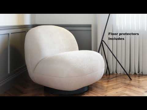 Myanmar Cream Accent Chair
