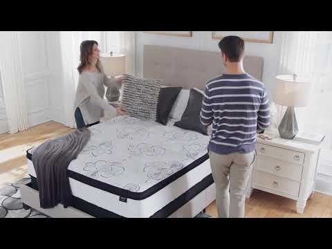 Chime White 12 Inch Memory Foam Queen Mattress in a Box