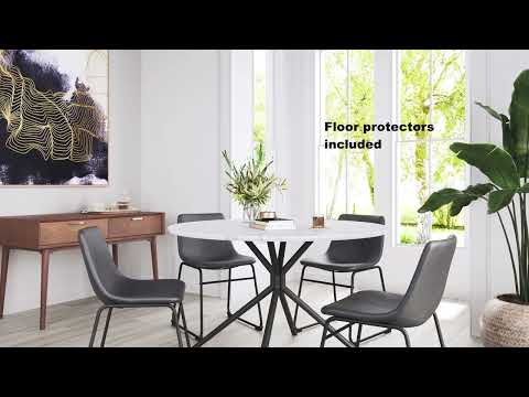 Smart Charcoal Dining Chair (Set of 2)