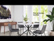 Smart Charcoal Dining Chair (Set of 2)
