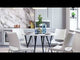 Ace White & Silver Dining Chair (Set of 2)