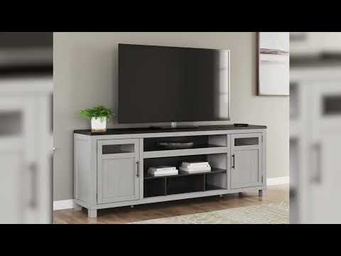 Darborn Gray/Brown 88" TV Stand