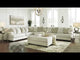 Rawcliffe Parchment 5-Piece Sectional and Oversized Ottoman (Online Special Price)