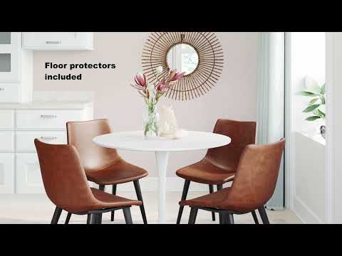Daniel Vintage Brown Dining Chair (Set of 2)