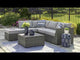 Petal Road Gray Outdoor Sectional Seating Group (Set of 4)