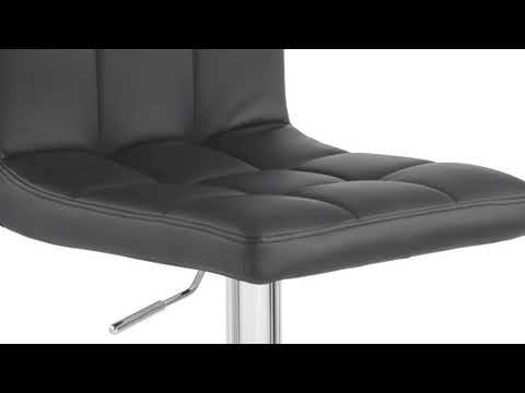 Bellatier Faux Leather Adjustable Height Bar Stools (Online Special Price)