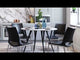 Ace Black & Silver Dining Chair (Set of 2)