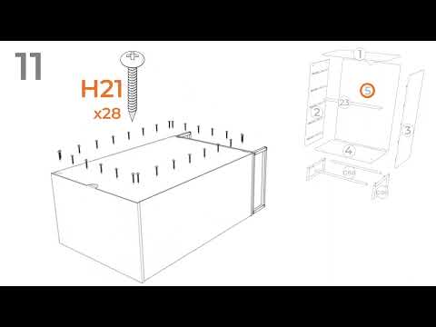 Neilsville Multi Gray Chest of Drawers