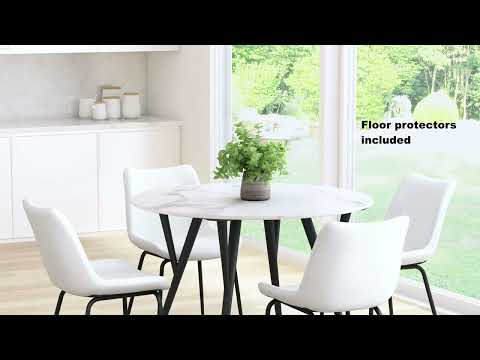 Byron White Dining Chair (Set of 2)