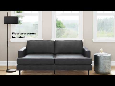 Decade Vintage Gray Sofa