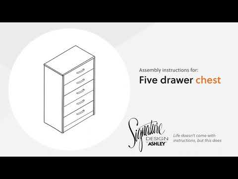 Finch Black Chest of Drawers