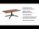 Mazzy Brown Coffee Table
