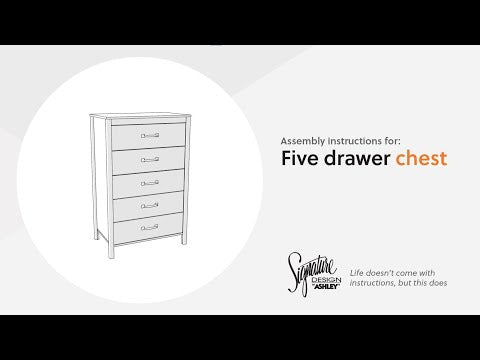 Battelle Tan Chest of Drawers