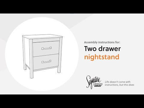 Battelle Tan Nightstand