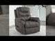 Snowfield Gunmetal Power Lift Recliner
