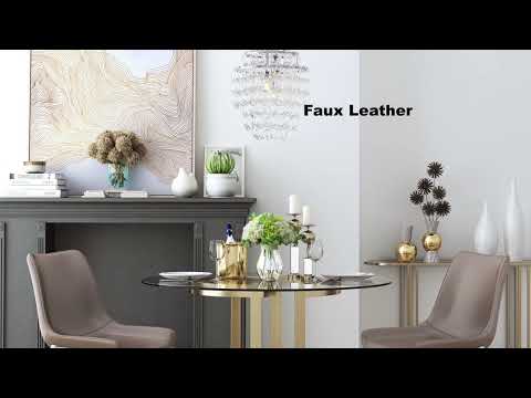 Magnus Brown & Silver Dining Chair (Set of 2)