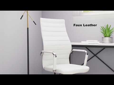 Primero White Office Chair