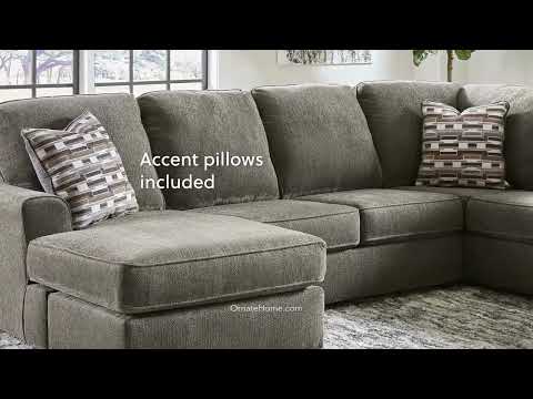 O'Phannon Putty 2pc LAF Corner Chaise Sectional Sofa (Online Special Price)