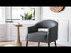 Berkeley Vintage Gray Accent Chair