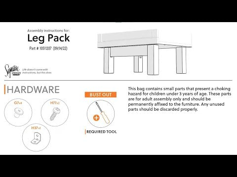 Vessalli Two-tone Nightstand