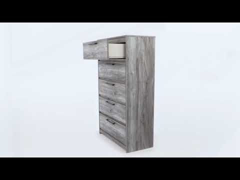 Baystorm Gray Chest of Drawers (Online Special Price)